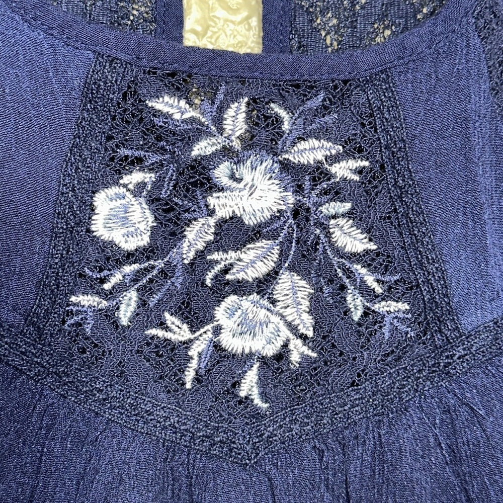 XHILARATION Women’s Boho Style Ombré Tank - Picture 3 of 8